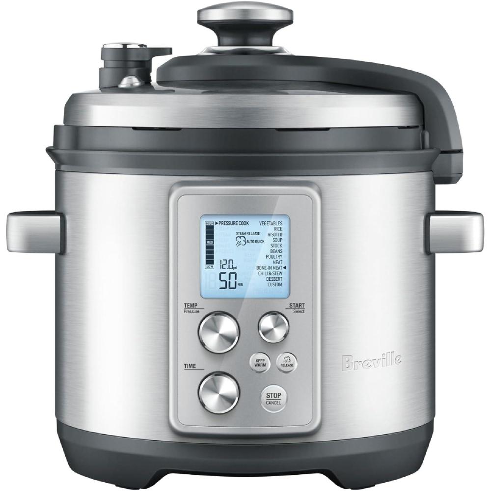 imageBreville Fast Slow Pro Pressure Cooker BPR700BSS Brushed Stainless Steel