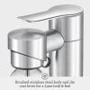 Breville BCA600BSS InFizz Aqua Sparkling Water Maker, Brushed Stainless Steel