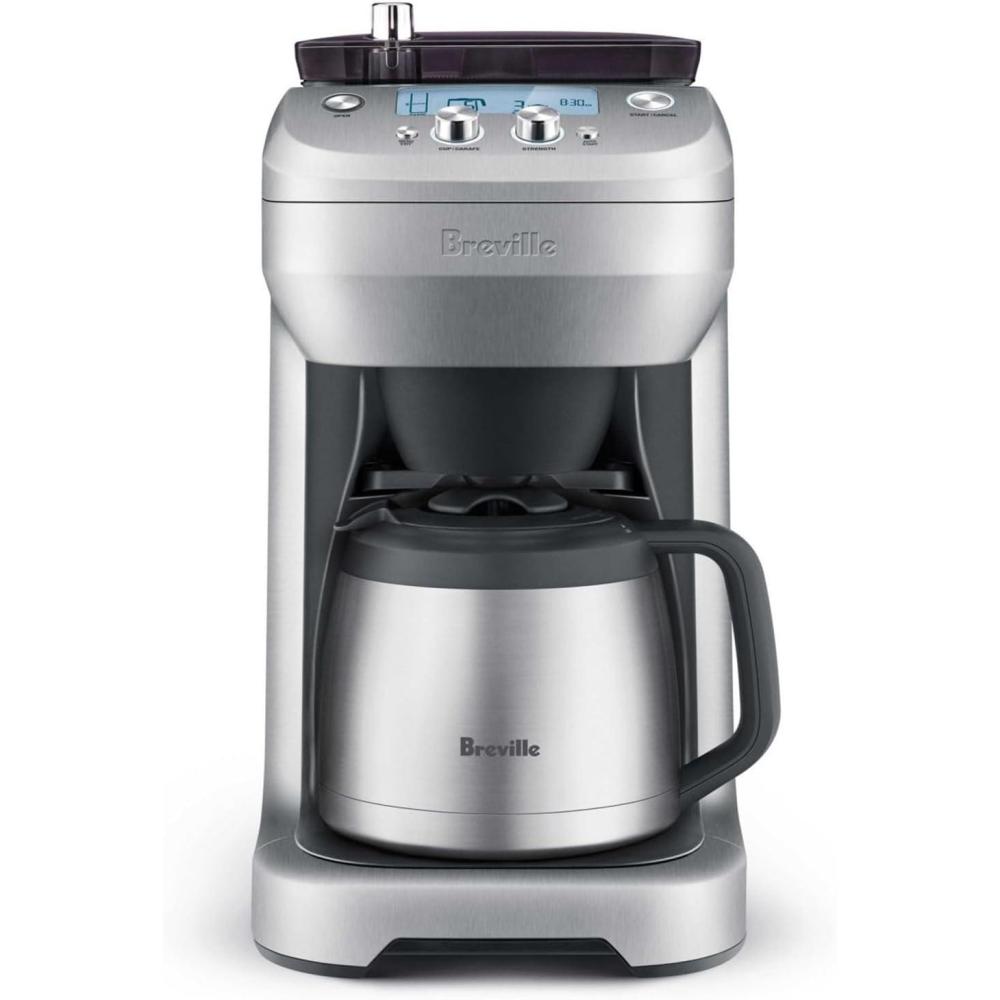 imageBreville BDC650BSS Grind Control Coffee Maker With Grinder Brushed Stainless Steel Thermal Carafe