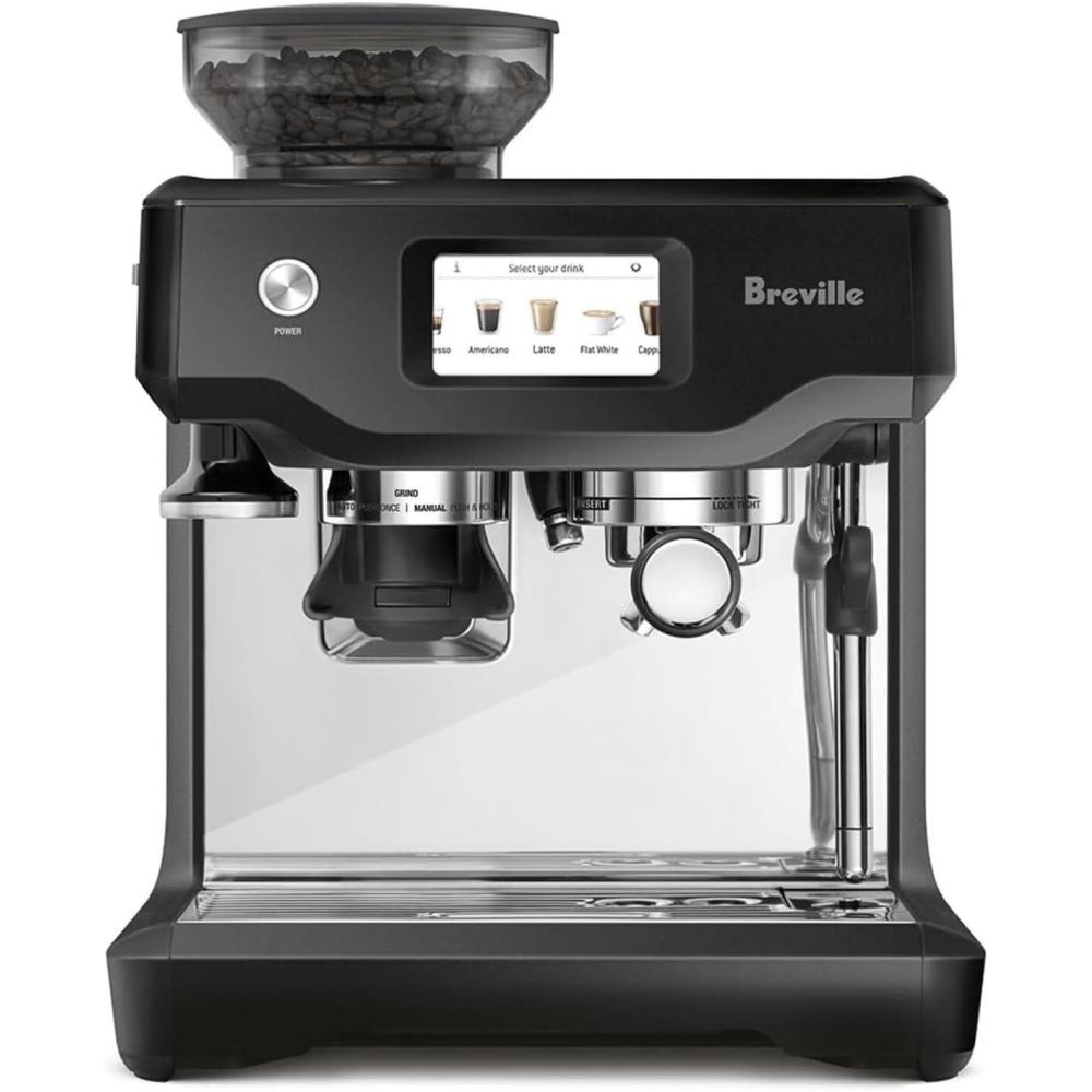 imageBreville Barista Touch Espresso Machine BES880BSS Brushed Stainless SteelBlack Truffle