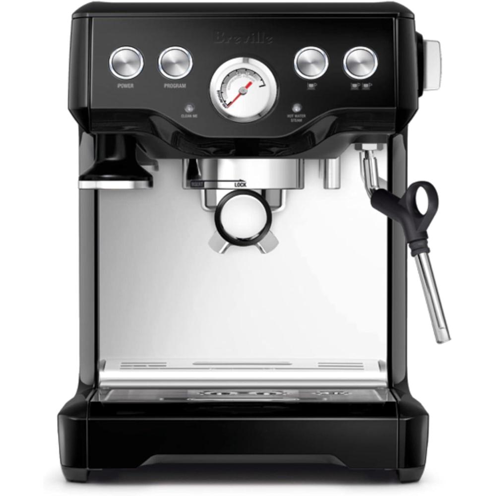 imageBreville Infuser Espresso Machine BES840XL Brushed Stainless SteelBlack Sesame