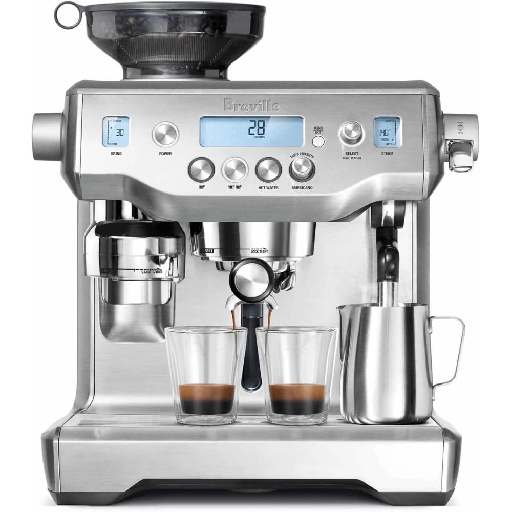 imageBreville Oracle Espresso Machine BES980XL Brushed Stainless SteelSilver