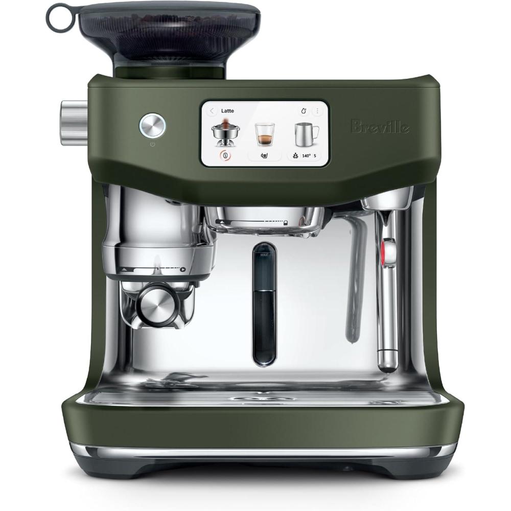 imageBreville Oracle Jet Espresso Machine Brushed Stainless SteelOlive Tapenade