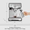 Breville Duo Temp Pro Espresso Machine BES810BSS, Brushed Stainless Steel