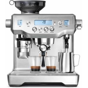 Breville Oracle Espresso Machine BES980XL, Brushed Stainless Steel(Silver)