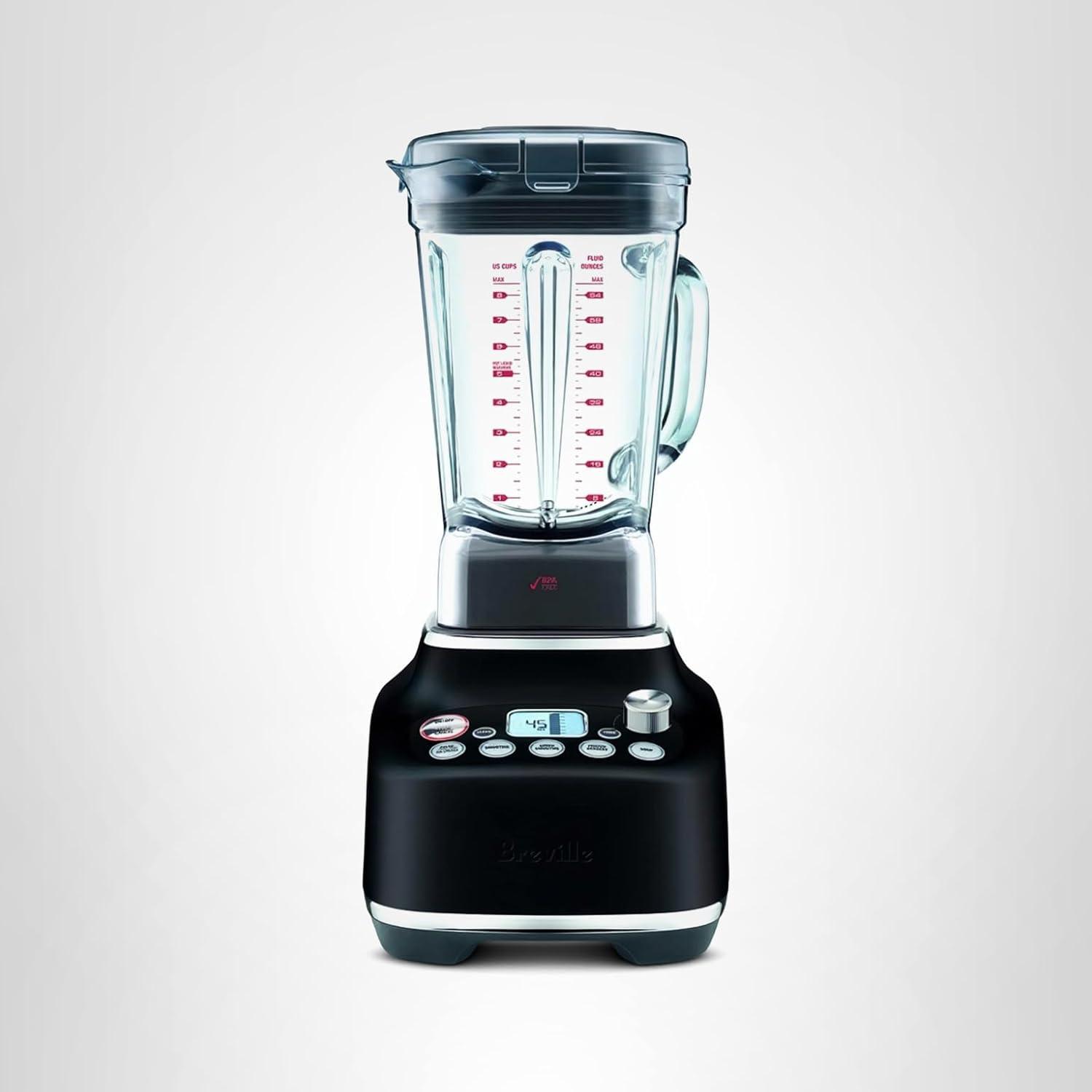 imageBreville BBL920BSS Super Q CommercialGrade Home Blender Brushed Stainless SteelBlack Truffle