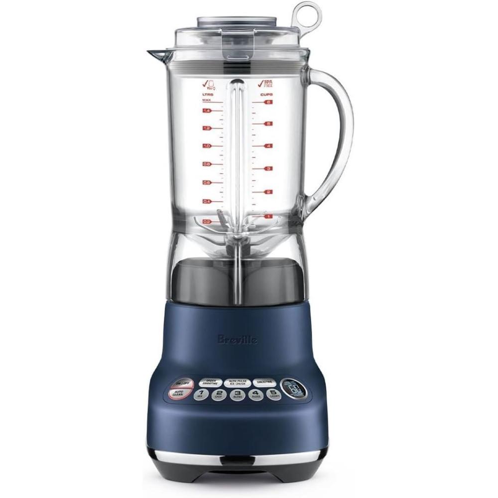 imageBreville BBL620SIL Fresh and Furious Blender SilverDamson Blue