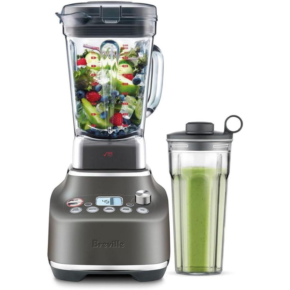 imageBreville BBL920BSS Super Q CommercialGrade Home Blender Brushed Stainless SteelOyster Shell