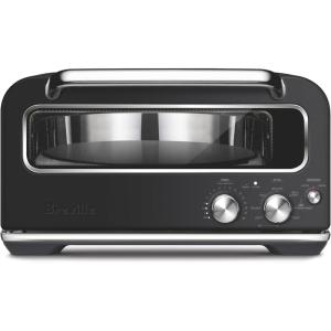 Breville BPZ820BSS Smart Oven Pizzaiolo Countertop Pizza Maker, Brushed Stainless Steel(Black Truffle)