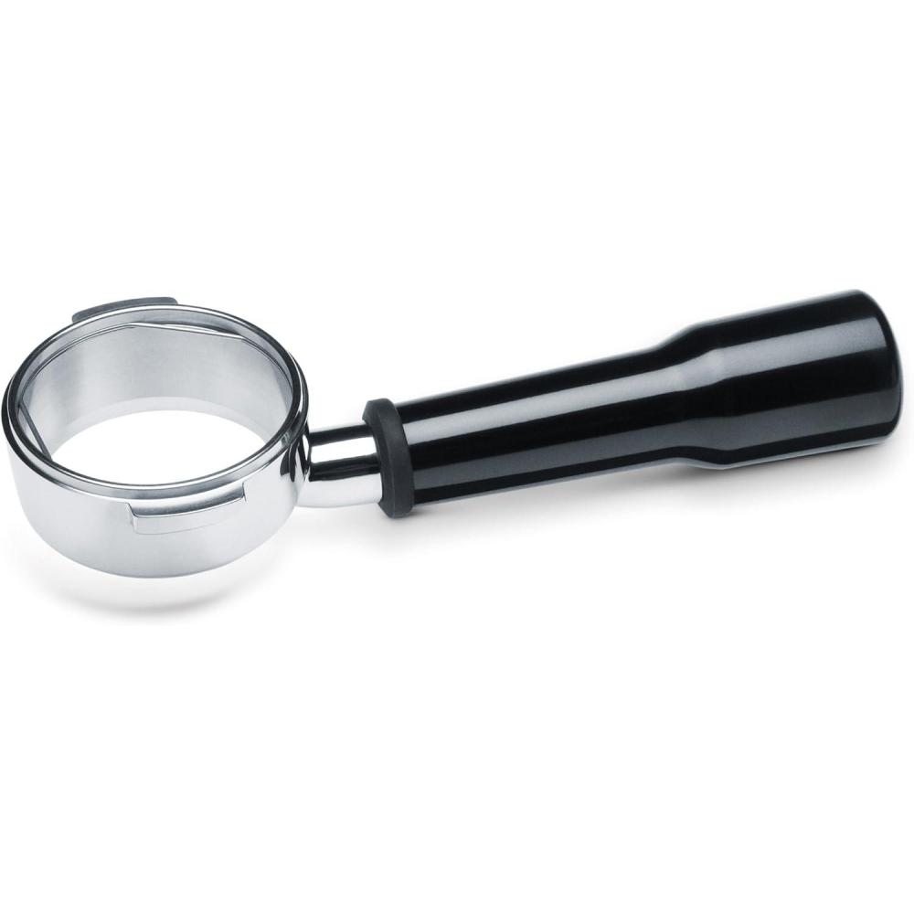 imageBreville BES058NP Naked Portafilter for Oracle Dual Boiler BES995 Oracle BES980 and Oracle Touch BES990 58mm Silver