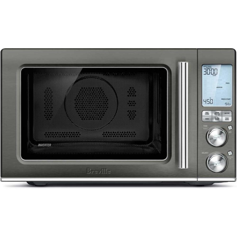 imageBreville BMO870BSS Combi Wave 3in1 Microwave Air Fryer and Convection Oven Brushed Stainless SteelBlack Stainless Steel