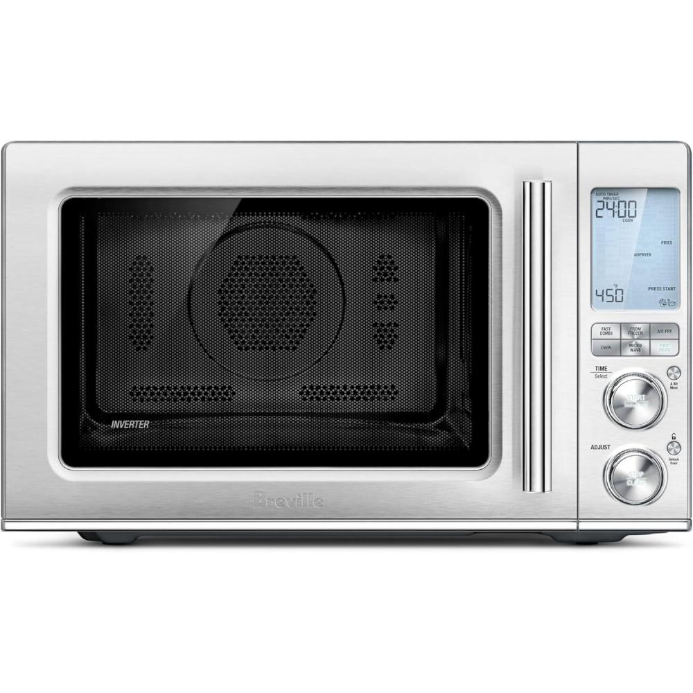 imageBreville BMO870BSS Combi Wave 3in1 Microwave Air Fryer and Convection Oven Brushed Stainless SteelBrushed Stainless Steel