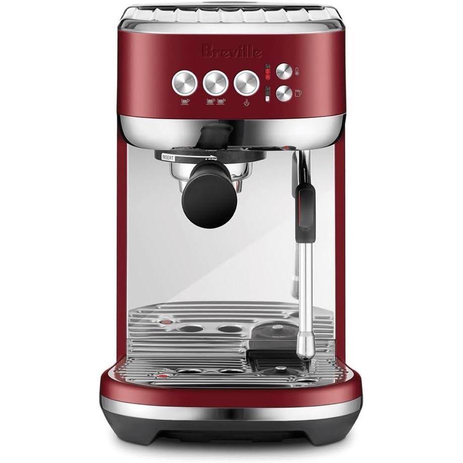 imageBreville Bambino Plus Espresso Machine BES500BSS Brushed Stainless SteelRed Velvet Cake