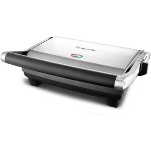 Breville BSG520XL Panini Duo Nonstick Sandwich Maker Press, 2 Slice, Brushed Stainless Steel