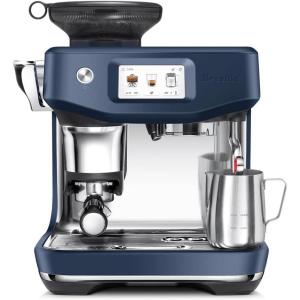 Breville Barista Touch Impress Espresso Machine BES881BSS, Brushed Stainless Steel(damson blue)