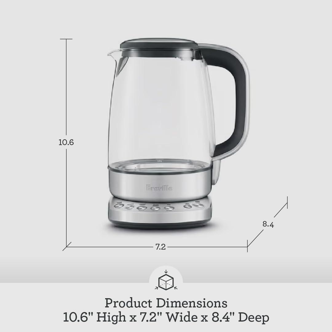 imageBreville BKE830XL IQ Kettle Pure Water Heater 57 oz Brushed Stainless Steel