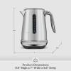 Breville BKE845BSS Smart Kettle Luxe Water Heater, 7 Cup, Brushed Stainless Steel(Brushed Stainless Steel)