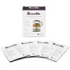 Breville BTM100 Revive Organic Tea Maker Cleaner, Kettle Cleaning Powder, 4 Pack