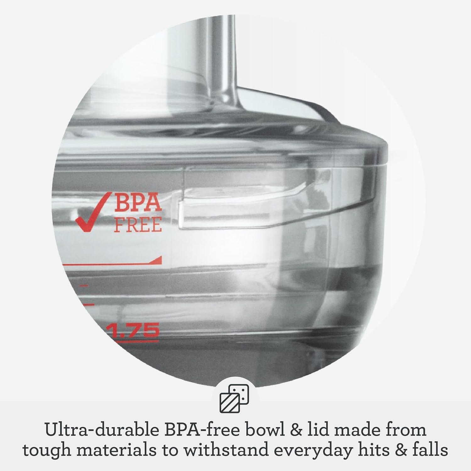 imageBreville BFP638 Paradice 9 Cup Food Processor and Dicer Small Brushed Stainless SteelDamson Blue