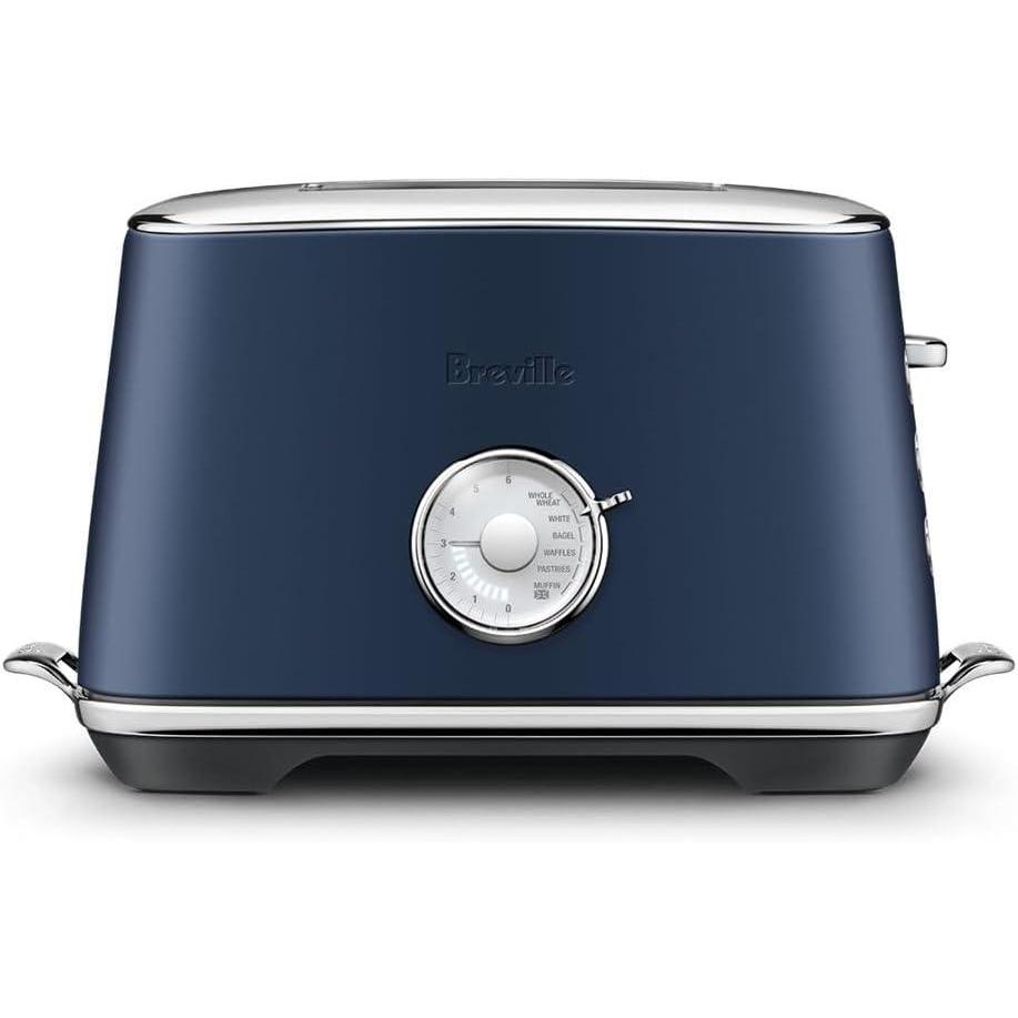 imageBreville BTA735BTR Toast Select Luxe Kitchen Toaster 2 Slice Black TruffleDamson Blue