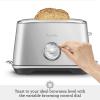 Breville BTA735BTR Toast Select Luxe Kitchen Toaster, 2 Slice, Black Truffle(Black Stainless Steel)
