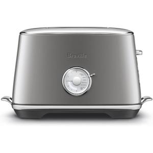 Breville BTA735BTR Toast Select Luxe Kitchen Toaster, 2 Slice, Black Truffle(Smoked Hickory)