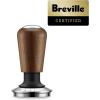 Breville BEA302WLW Force Gauge Tamper Espresso Tool, 58mm, Walnut(54 mm)