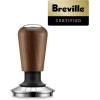 Breville BEA302WLW Force Gauge Tamper Espresso Tool, 58mm, Walnut(58 mm)