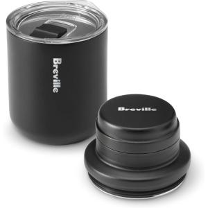 Breville BEA050BTR Shake and Take Thermal Travel Coffee Cup and Cocktail Shaker, Black Truffle