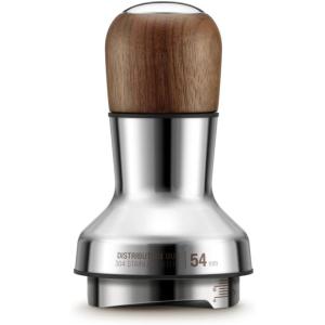 Breville BEA203WLW Distribution Duo Espresso Distribution Tool, 54mm, Walnut(54 mm)