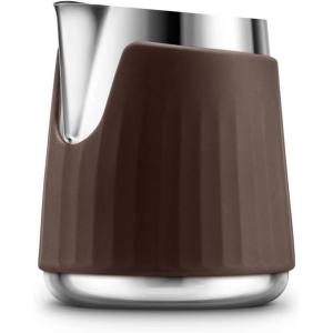 Breville BEA401PSS Pro Control Milk Jug for Latte and Cappuccino Art, Walnut