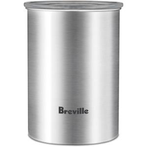 Breville BES030BSS Bean Keeper Airtight Coffee Canister for Countertop Storage, Brushed Stainless Steel