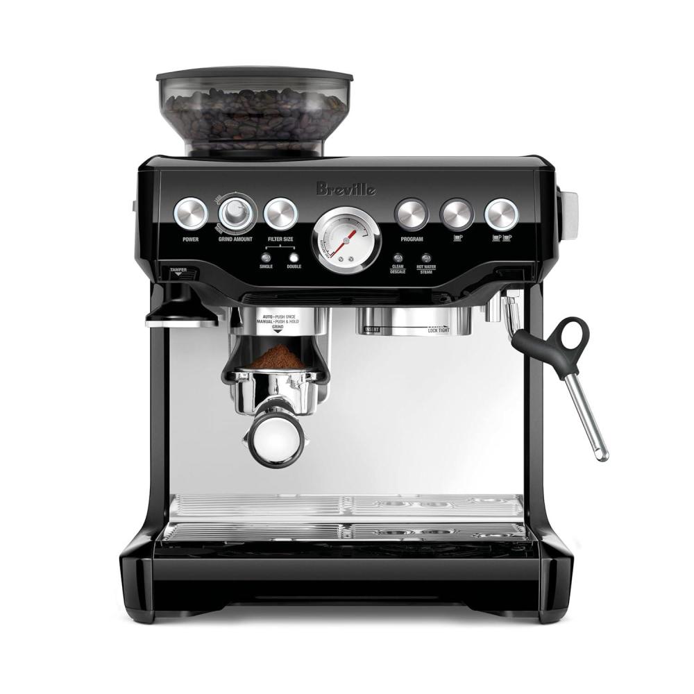 imageBreville Barista Express Espresso Machine BES870BTR Black TruffleBlack Sesame