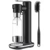 Breville BCA800BTR InFizz Fusion Sparkling Water and Beverage Carbonator, CO2 Cylinder Not Included, Black Truffle(Black Truffle)