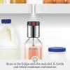Breville BCA800BTR InFizz Fusion Sparkling Water and Beverage Carbonator, CO2 Cylinder Not Included, Black Truffle(Brushed Stainless Steel)
