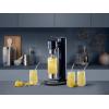 Breville BCA800BTR InFizz Fusion Sparkling Water and Beverage Carbonator, CO2 Cylinder Not Included, Black Truffle(Damson Blue)