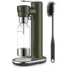 Breville BCA800BTR InFizz Fusion Sparkling Water and Beverage Carbonator, CO2 Cylinder Not Included, Black Truffle(Olive Tapenade)