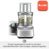 Breville BFP810 Sous Chef 16 Cup Food Processor, Large, Black Truffle(Damson Blue)