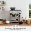 Breville Barista Express Espresso Machine BES870BTR, Black Truffle(Brushed Stainless Steel)