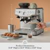 Breville Barista Express Espresso Machine BES870BTR, Black Truffle(Brushed Stainless Steel)